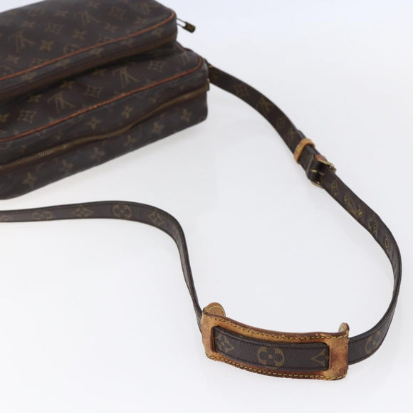 LOUIS VUITTON Monogram Nile Shoulder Bag M45244 LV Auth ep11856