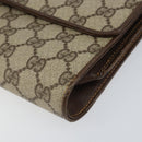 GUCCI GG Supreme Shoulder Bag PVC Beige Gold 904 02 050 Auth ep11859-10