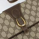 GUCCI GG Supreme Shoulder Bag PVC Beige Gold 904 02 050 Auth ep11859-14