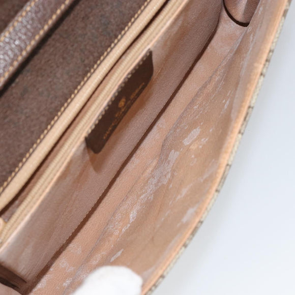 GUCCI GG Supreme Shoulder Bag PVC Beige Gold 904 02 050 Auth ep11859