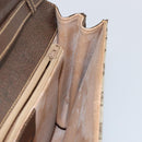 GUCCI GG Supreme Shoulder Bag PVC Beige Gold 904 02 050 Auth ep11859-18