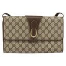 GUCCI GG Supreme Shoulder Bag PVC Beige Gold 904 02 050 Auth ep11859-2