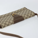 GUCCI GG Supreme Shoulder Bag PVC Beige Gold 904 02 050 Auth ep11859-6