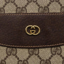 GUCCI GG Supreme Tote Bag PVC Beige Gold Auth ep11864-17