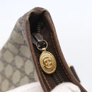 GUCCI GG Supreme Tote Bag PVC Beige Gold Auth ep11864-10