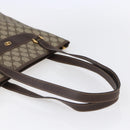 GUCCI GG Supreme Tote Bag PVC Beige Gold Auth ep11864-7