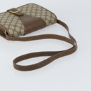 GUCCI GG Supreme Shoulder Bag PVC Beige Gold Auth ep11867-7