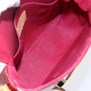 LOUIS VUITTON Vernis Bell Flower PM Bag Rouge Grunadine M91729 LV Auth ep11870-11