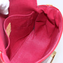 LOUIS VUITTON Vernis Bell Flower PM Bag Rouge Grunadine M91729 LV Auth ep11870-19