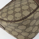 GUCCI GG Supreme Web Sherry Line Bag PVC Beige Gold 001 904 2032 Auth ep11871-14