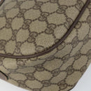 GUCCI GG Supreme Web Sherry Line Bag PVC Beige Gold 001 904 2032 Auth ep11871-16