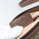 GUCCI GG Supreme Web Sherry Line Bag PVC Beige Gold 001 904 2032 Auth ep11871-12