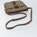 GUCCI GG Supreme Web Sherry Line Bag PVC Beige Gold 001 904 2032 Auth ep11871-7