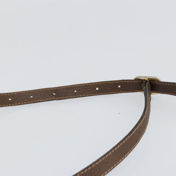 GUCCI GG Supreme Web Sherry Line Bag PVC Beige Gold 001 904 2032 Auth ep11871