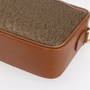 GUCCI Shoulder Bag Canvas Leather Beige Gold 007 115 0162 Auth ep11872-16