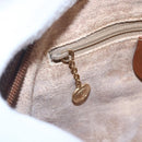 GUCCI Shoulder Bag Canvas Leather Beige Gold 007 115 0162 Auth ep11872-19