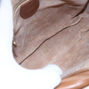 GUCCI Shoulder Bag Canvas Leather Beige Gold 007 115 0162 Auth ep11872-10