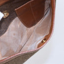 GUCCI Shoulder Bag Canvas Leather Beige Gold 007 115 0162 Auth ep11872-11