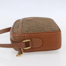 GUCCI Shoulder Bag Canvas Leather Beige Gold 007 115 0162 Auth ep11872-3