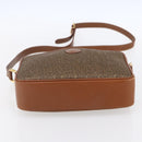 GUCCI Shoulder Bag Canvas Leather Beige Gold 007 115 0162 Auth ep11872-5