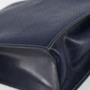 GUCCI Hand Bag Leather Navy Gold 000 46 0096 Auth ep11875-16