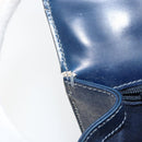 GUCCI Hand Bag Leather Navy Gold 000 46 0096 Auth ep11875-10