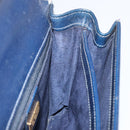 GUCCI Hand Bag Leather Navy Gold 000 46 0096 Auth ep11875-21