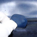 GUCCI Hand Bag Leather Navy Gold 000 46 0096 Auth ep11875-12