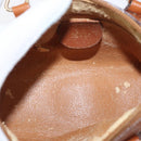 GUCCI Bamboo Hand Bag Leather Brown Gold 007 3444 0232 Auth ep11877-17