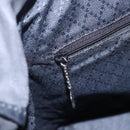 GUCCI Bamboo Hand Bag Nylon Black Silver 000 3754 0508 Auth ep11878-18