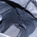 GUCCI Bamboo Hand Bag Nylon Black Silver 000 3754 0508 Auth ep11878-19