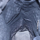 GUCCI Bamboo Hand Bag Nylon Black Silver 000 3754 0508 Auth ep11878-20