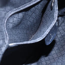 GUCCI Bamboo Hand Bag Nylon Black Silver 000 3754 0508 Auth ep11878-21