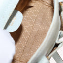 GUCCI Shoulder Bag Suede 2way Light Blue Gold 007 1793 0238 Auth ep11879-10