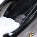 GUCCI Shoulder Bag Enamel Black Gold 004 33 0280 Auth ep11880-12