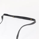 GUCCI Shoulder Bag Enamel Black Gold 004 33 0280 Auth ep11880-8