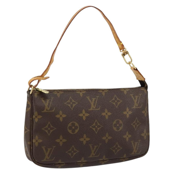 LOUIS VUITTON Monogram Pochette Accessoires Pouch M51980 LV Auth ep11883