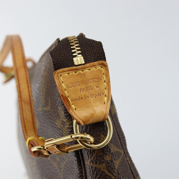 LOUIS VUITTON Monogram Pochette Accessoires Pouch M51980 LV Auth ep11883