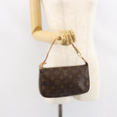 LOUIS VUITTON Monogram Pochette Accessoires Pouch M51980 LV Auth ep11883-19