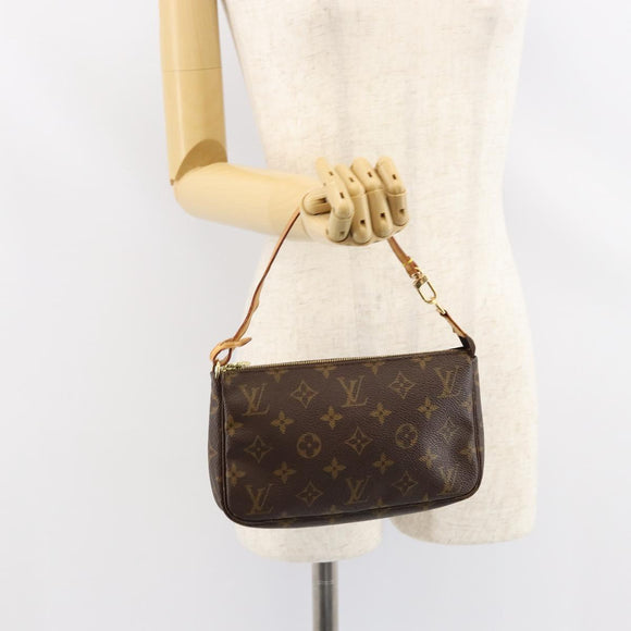 LOUIS VUITTON Monogram Pochette Accessoires Pouch M51980 LV Auth ep11883