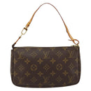 LOUIS VUITTON Monogram Pochette Accessoires Pouch M51980 LV Auth ep11883-2