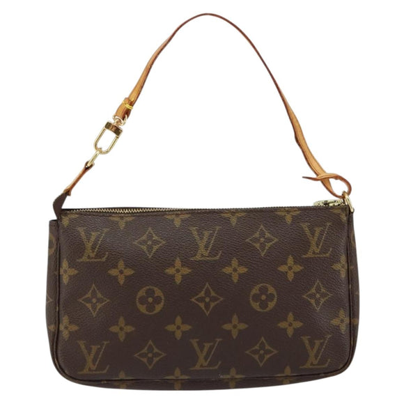 LOUIS VUITTON Monogram Pochette Accessoires Pouch M51980 LV Auth ep11883