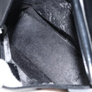 GUCCI Shoulder Bag Enamel Black Silver 001 3115 Auth ep11884-10