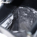 GUCCI Shoulder Bag Enamel Black Silver 001 3115 Auth ep11884-19