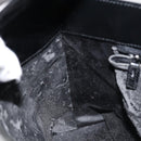 GUCCI Shoulder Bag Enamel Black Silver 001 3115 Auth ep11884-20