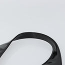 GUCCI Shoulder Bag Enamel Black Silver 001 3115 Auth ep11884-14