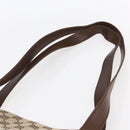 GUCCI GG Canvas Tote Bag Beige Silver 019 0493 Auth ep11885-8