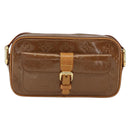 LOUIS VUITTON Monogram Vernis Christy MM Bag Bronze M91109 LV Auth ep11886-13