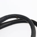 PRADA Hand Bag Leather Gray Silver Auth ep11888-9