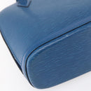 LOUIS VUITTON Epi Lussac Shoulder Bag Blue M52285 LV Auth ep11892-14